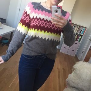 Mossimo Women's Fair Isle Sweater Medium